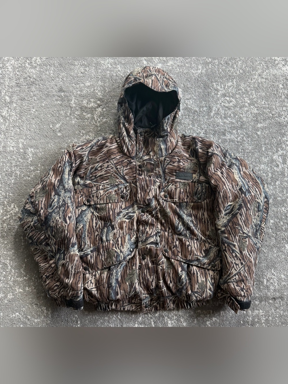 Vintage 90s Men’s Gander Mountain Puffy Woodland Camo Jacket